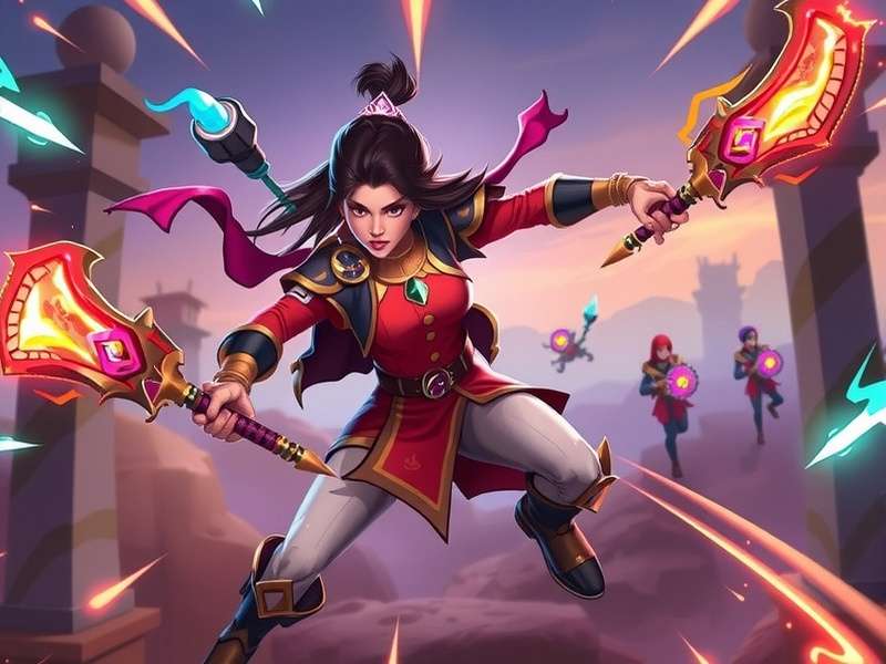 Desi Battle Surge Game Cover - Desi Warriors in Traditional Indian Attire Fighting on Taj Mahal-Inspired Map